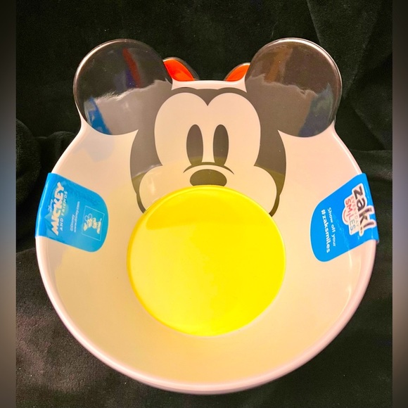Zak! Set Mickey and Minnie Mouse Bowls Snacks Disneyana Walt Disney New Tag Gift - Picture 1 of 14